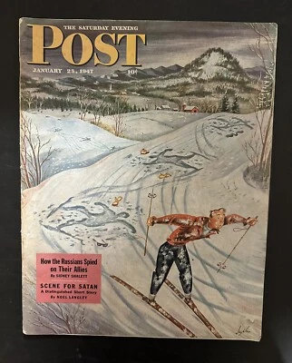 1947 January 25th The Saturday Evening Post Magazine - Image 1 of 3