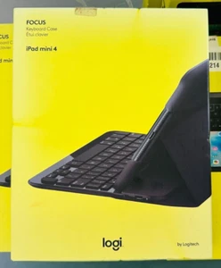 Logitech FOCUS Protective Case with Integrated Keyboard for iPad Mini 4 - Picture 1 of 1