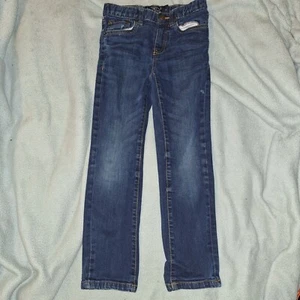 LUCKY BRAND Kids Youth 7 Jeans Classic Straight Dark Wash Adjustable waist - Picture 1 of 9