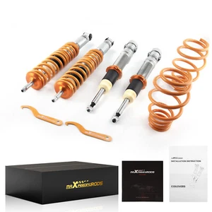 Coilovers Absorber Spring Shock Struts for Volkswagen VW Polo MK4 6N 1.0L 1.4L - Picture 1 of 12