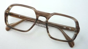 Montura de gafas Metzler gafas clásicas de la vieja escuela gafas nerd vintage talla S - Imagen 1 de 4