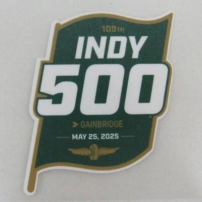 2025 Indianapolis 500 Decal 109TH Running Event Collector Perfect Cut - Image 1 of 4
