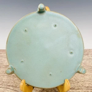 8.2" China antique the tang dynasty Ru kiln porcelain Three legged pen wash - Picture 1 of 9