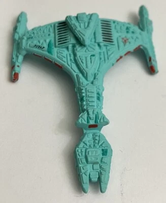 “Star Trek” Klingon Vor’Cha Attack Cruiser, Micro Máquinas Foto 1 de 4