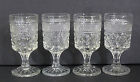 Vintage Anchor Hocking Wexford Clear 5 1/2" Wine/Juice Glasses set of 4  USA
