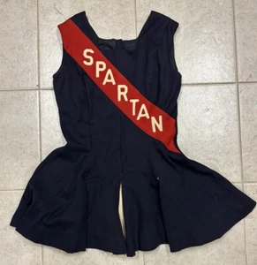 Vestido Uniforme Escolar Universitario Animador Vintage Años 40 Años 50 Adulto Pequeño - Imagen 1 de 6