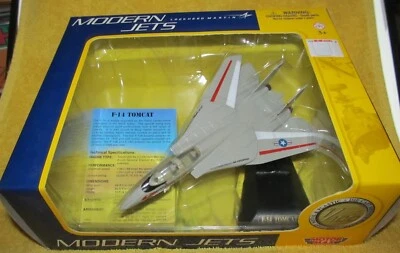 Motor Max Modern Jets Diecast Metal F-14 TOMCAT with display stand.. New in Box - Image 1 of 4