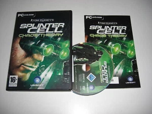 SPLINTER CELL CHAOS THEORY PC DVD rom - POSTA VELOCE - Foto 1 di 1