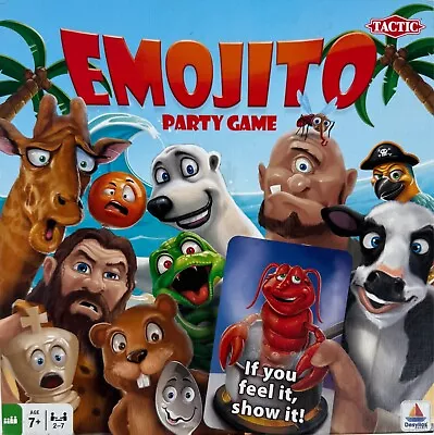 EMOJITO Party Game by Tactic 2016 - (7yrs+) ~ Complete - Image 1 of 4