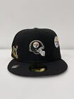 New Era Just Don Pittsburgh Steelers NFL 59FIFTY Fitted Hat Cap Black Size 7