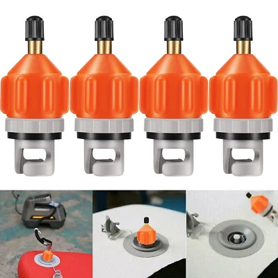 SUP Electric Pump Adapter Kayak Paddle Board Air Valve Inflatable Boat Accessory