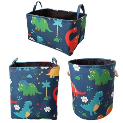 Store Your Toys and Belongings in Style with this Dinosaur Storage Basket - Image 1 of 4