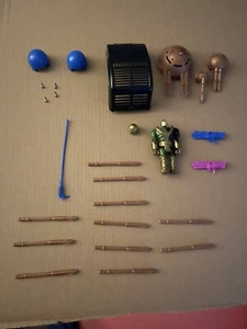 GI Joe Star Brigade Armorbot Lot Gen Hawk (W 2 Guns & Helmet) 11 Missiles, Extra - Picture 1 of 5