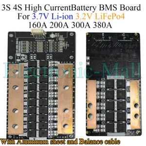 NEW 3S 4S 12V 12.6V 16.8V LiFePo4 LFP Li-ion Lipo Battery BMS Protection Board