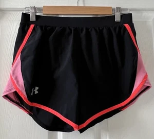 Under Armour Loose Heat Gear Black Lined Drawstring Shorts Women’s Size SM. - Picture 1 of 15