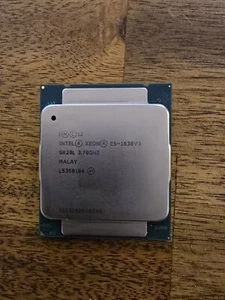 HP OEM Intel Xeon E5 1630 V3 4core 3.7ghz 10MB Cache SR20L LGA-2011 V3 processor - Picture 1 of 2