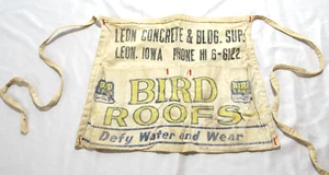 Vintage Leon Concrete & Bldg. Supplies Iowa Bird & Sons Roofs Nailing Pouch - Picture 1 of 10