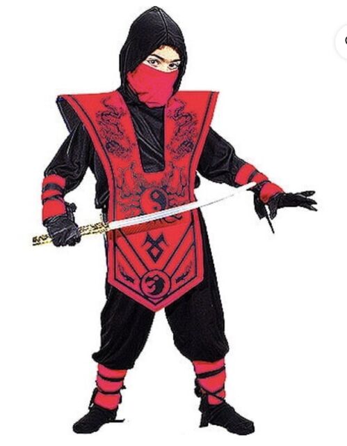 Fantasia Ninja Cosplay Infantil Masculino