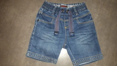 Very Nice CATIMINI Navy Blue Jean Bermuda Shorts 2 Years OLD IN GREAT CONDITION - Image 1 of 4
