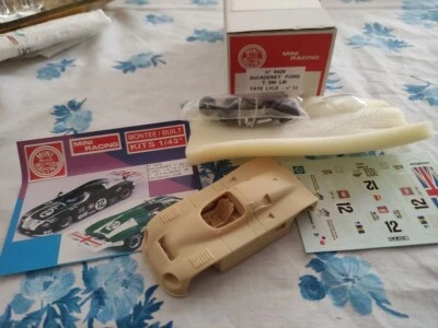 DeCadenet FORD T380 LM #12 Le Mans 1976 MINI RACING 1/43 kit n 0429 - Immagine 1 di 4