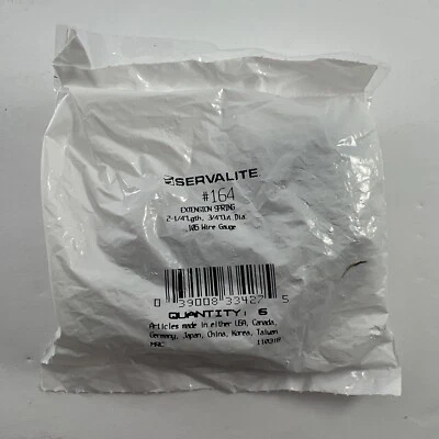 MOLA DE EXTENSÃO #164 2-1/4" L, 3/4" OD, CALIBRE DE FIO 0,105 PACOTE COM 6 - Imagem 1 de 2