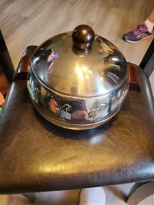 WEST BEND VINTAGE PENGUIN HOT / COLD 2QT. SERVER/ICE BUCKET USA - Picture 1 of 8