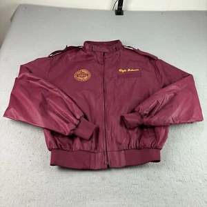 Vintage King Louie Jacket Mens 2XL Red Windbreaker Full Zip Civil Rights Made - Picture 1 of 9