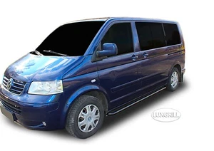 Tubes Marche-Pieds Latéraux Marche Pieds Pour VW Transporter T5 2003-2015 SWB - Photo 1/5