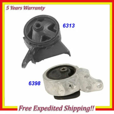 Juego de montaje de motor delantero 2 piezas para 91-93 Nissan NX / 95-99 Sentra 1,6 L M492 Foto 1 de 4