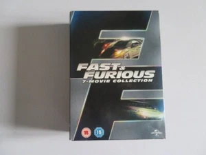 Fast & Furious 1-7 DVD, box is a bit scuffed - Picture 1 of 14