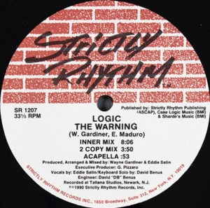 12" LOGIC The Warning / The Fi SR1207 Strictly Rhy US - Picture 1 of 1