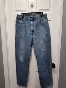 Vintage Levis 540 Jeans Mens 36W x 32L  Medium Wash Blue Brown Tab Made In USA - Picture 1 of 10