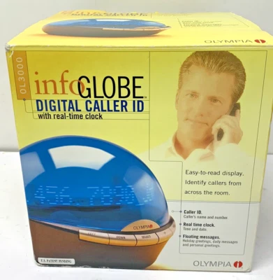 Olympia Info Globo Digital Identificador de Llamadas Reloj en Tiempo Real OL3000 Mensajes de Desplazamiento Foto 1 de 4