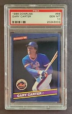 1986-87 Donruss #68 Gary Carter PSA 10 Gem Mint New York Mets PLEASE READ!