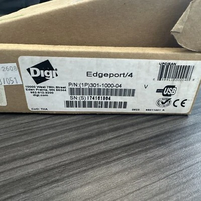 Digi Edgeport/4 RS-232 301-1000-04 USB Converter - Image 1 of 3