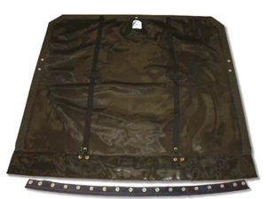 Hobie 16 BIAS CUT trampoline -Black Polypropylene Mesh + Lacing Line included - Foto 1 di 3