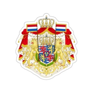 Greater coat of arms of the Grand Duke of Luxembourg (2000) STICKER - Picture 1 of 13
