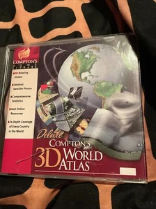 Compton's 3D World Atlas deluxe - (1998) - PC CD-ROM - Zdjęcie 1 z 2