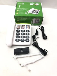 Doro PhoneEasy 331ph Telefon dla seniorów, przewodowy telefon z dużym stanem - Zdjęcie 1 z 6