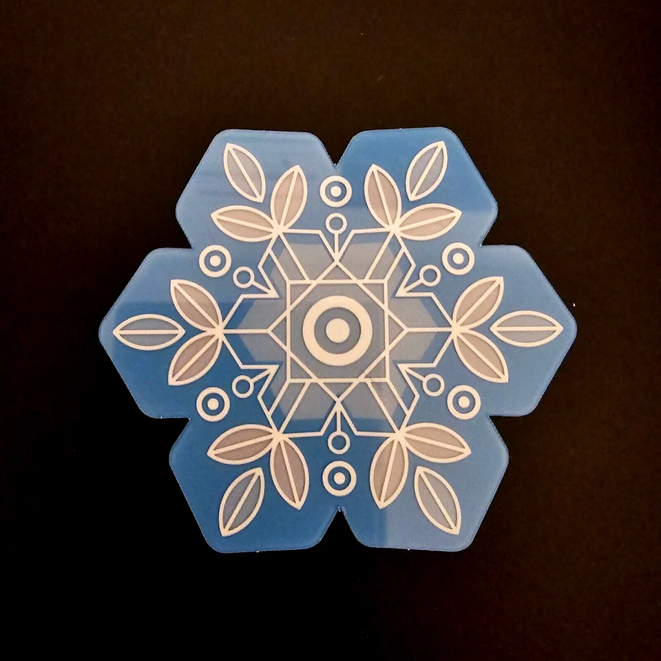 Target Snowflake DIE CUT PLASTIC NEW COLLECTIBLE GIFT CARD $0 #2103 - Image 1 of 1