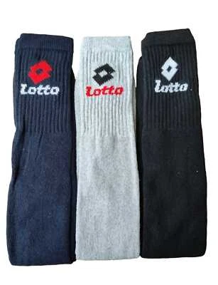 Set 6 paia calze spugna Lotto uomo lungo - Immagine 1 di 4