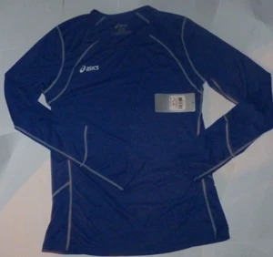 NEW ASICS L/S Long Sleeve Volley Cross Shirt Top Women Ladies M Medium NWT ED87 - Picture 1 of 1