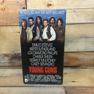 Young Guns VHS VCR Video Tape Used Charlie Sheen - Picture 1 of 4