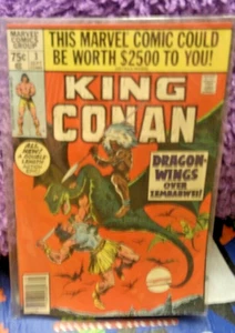 KING CONAN  #3 MARVEL COMICS SEPT 1980 DOUBLE LENGTH FREE SHIPPING - Picture 1 of 2