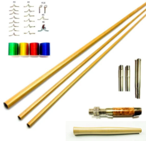 6'6"-3 wt (Handmade Bamboo Fly Rod Blanks+Components) Eco-friendly fishing - Image 1 of 4