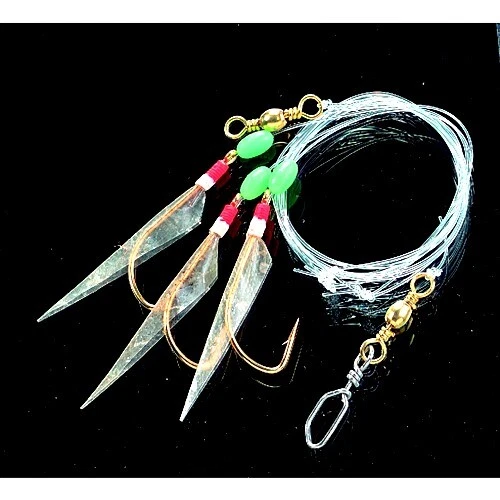 Dega Paternoster Ostsee Norwegen Fischhaut 9/0 - Bild 1 von 1