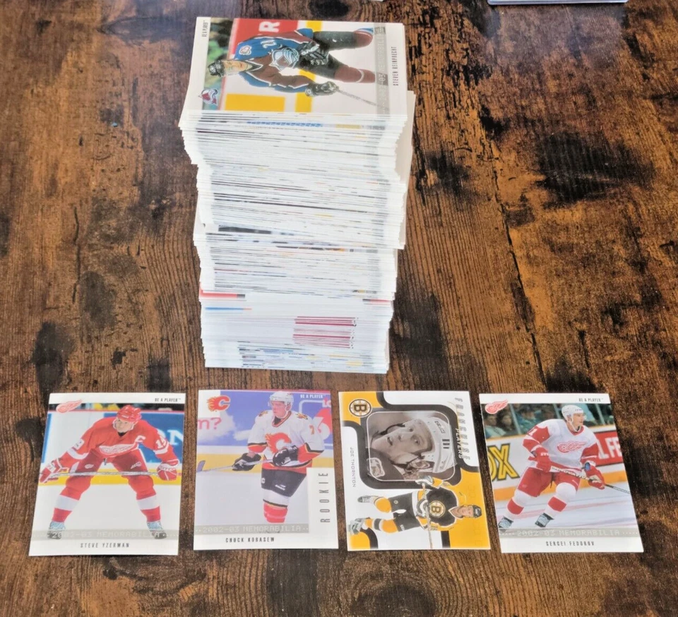 2002-03 BAP Memorabilia Set (300) W/O Update - Image 1 of 1