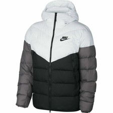 black puffer jacket nike
