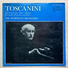 Toscanni Debussy/Franck: La Mer/Psyche & Eros 1967 Vinyl Lp Rca Vic-1246 Vg+