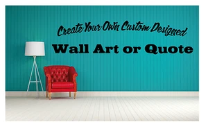 CITAZIONI Crea il tuo adesivo vinile personalizzato decalcomania.Qualsiasi dimensione di design possibile. - Foto 1 di 10